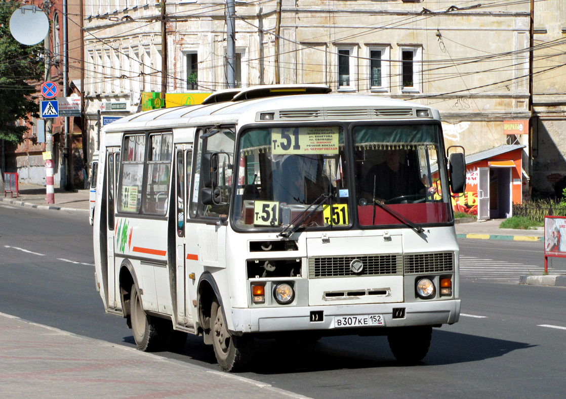 Нижегородская область, ПАЗ-32054 № В 307 КЕ 152