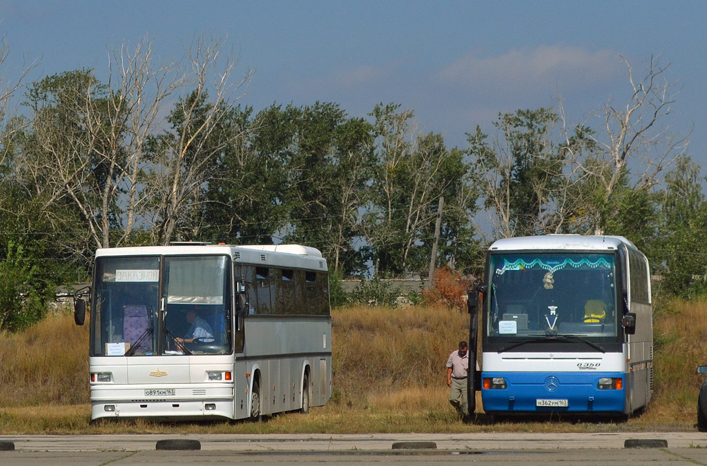 Самарская область, МАЗ-152.062 № О 891 КМ 163; Самарская область, Mercedes-Benz O350-15RHD Tourismo № Н 362 УМ 163; Самарская область — Разные фотографии