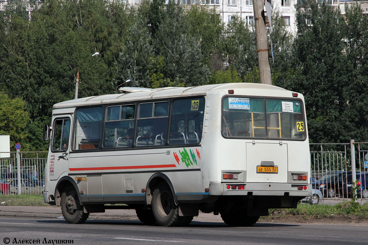 Нижегородская область, ПАЗ-32054 № АЕ 555 52