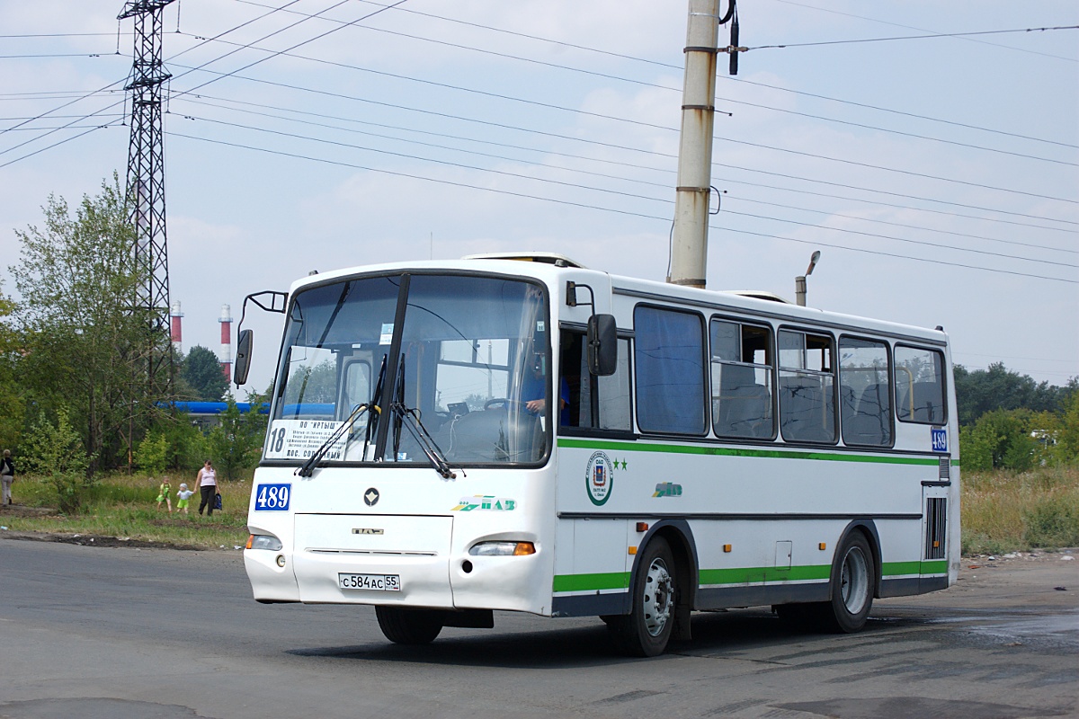 Омская область, ПАЗ-4230-03 № 489