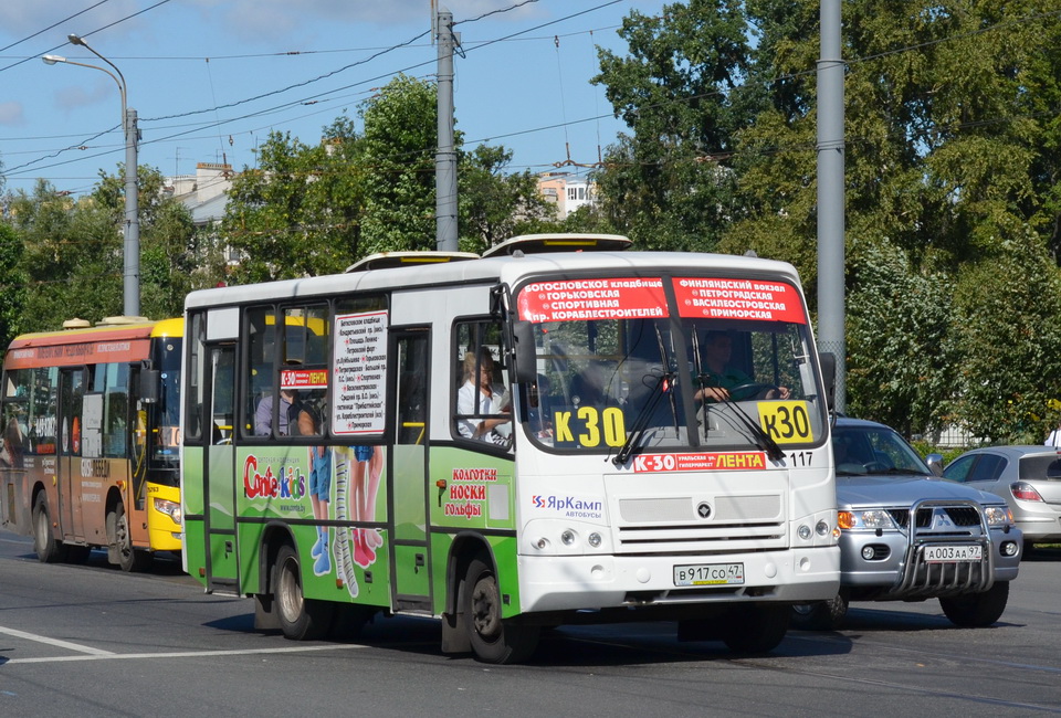 Санкт-Петербург, ПАЗ-320402-05 № 117