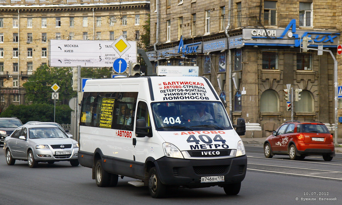 Санкт-Петербург, Нижегородец-2227UU (IVECO Daily) № В 746 ВН 178