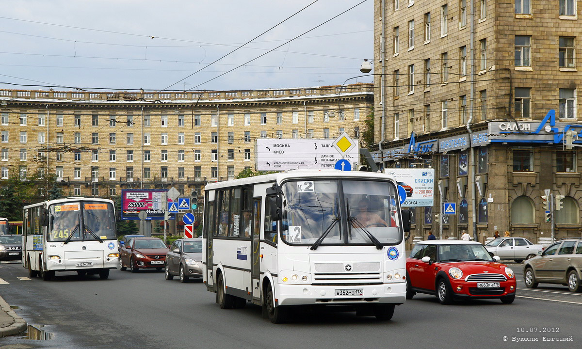 Санкт-Петербург, ПАЗ-320412-05 № 7755