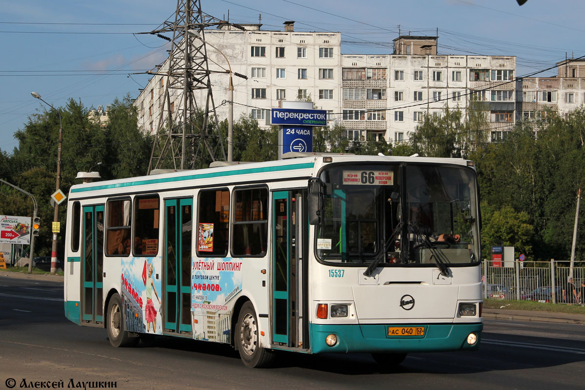 Нижегородская область, ЛиАЗ-5256.26 № 15537