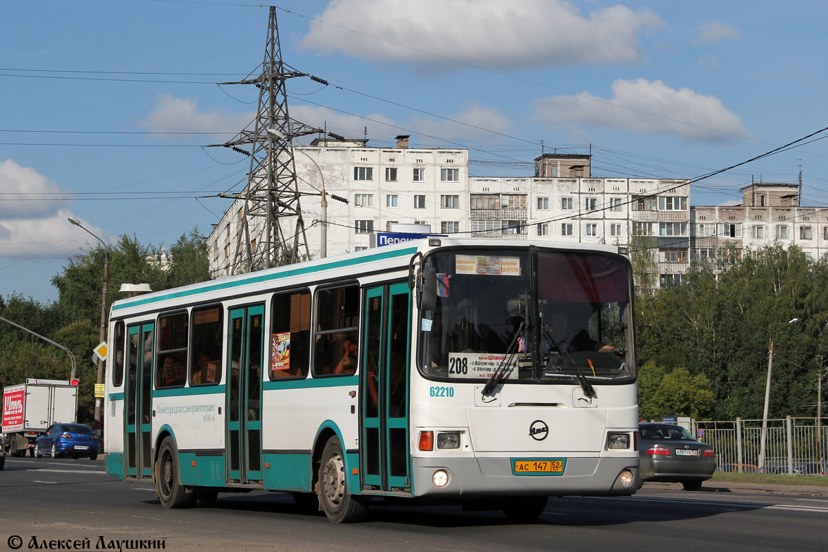 Нижегородская область, ЛиАЗ-5293.00 № 62210