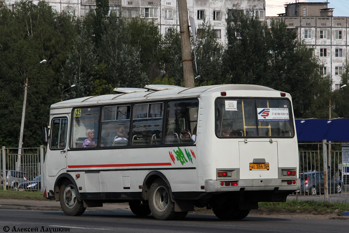 Nizhegorodskaya region, PAZ-32054 Nr. АС 554 52