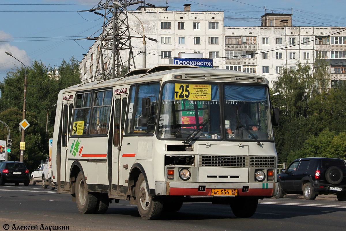 Nizhegorodskaya region, PAZ-32054 № АС 554 52