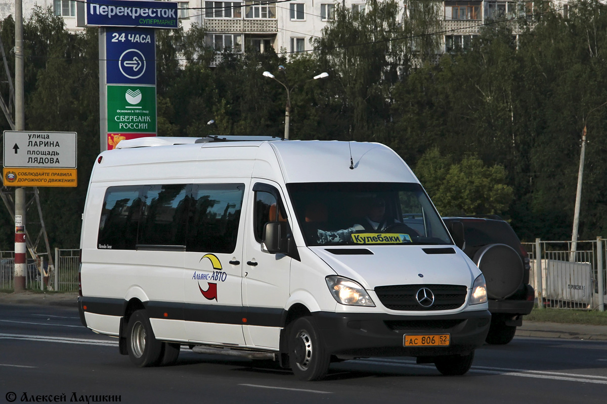 Нижегородская область, Mercedes-Benz Sprinter W906 515CDI № АС 806 52 —  Фото — Автобусный транспорт