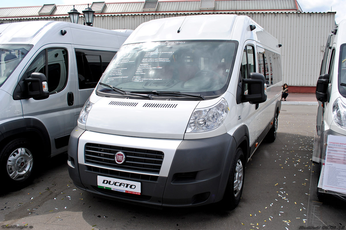 Нижегородская область, Нижегородец-FST613 (FIAT Ducato) № FST613; Нижегородская область — Международный автобусный салон Busworld Russia 2012