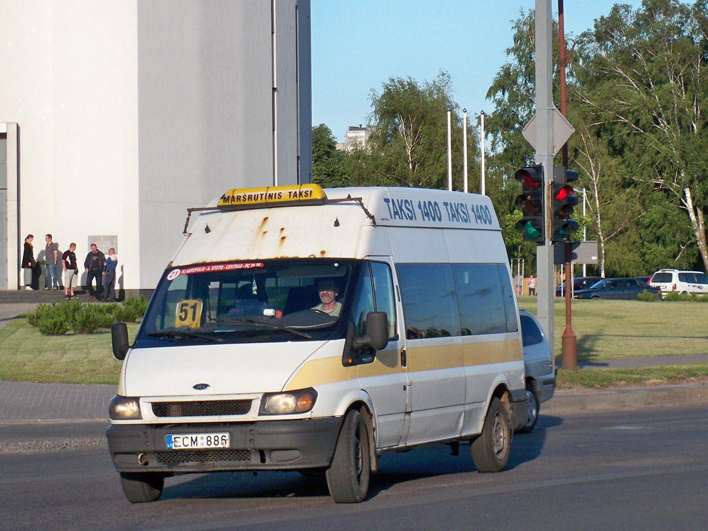 Литва, Ford Transit 120T330 № ECM 886