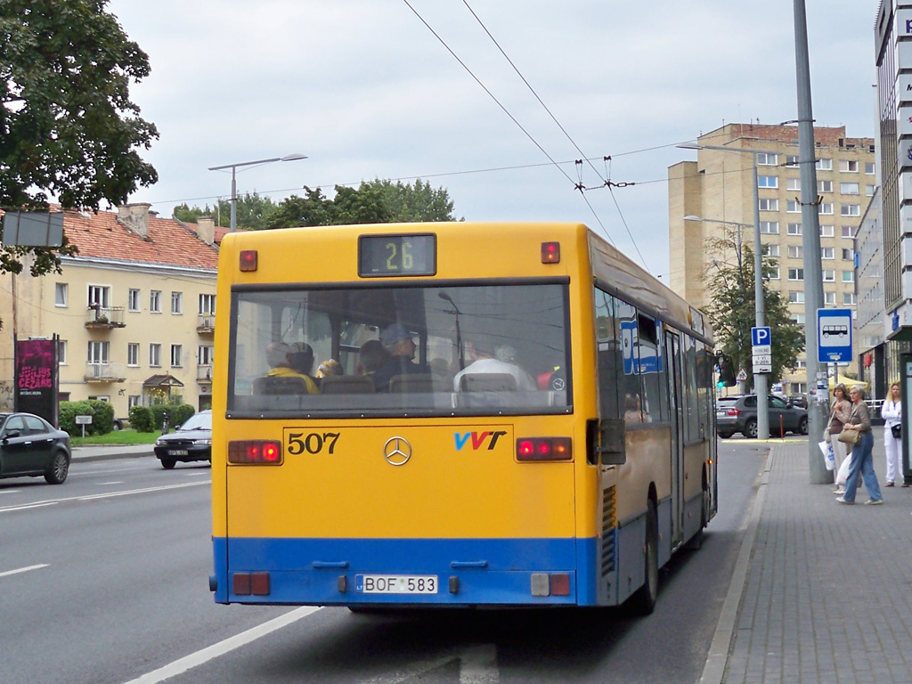 Литва, Mercedes-Benz O405N2 № 507