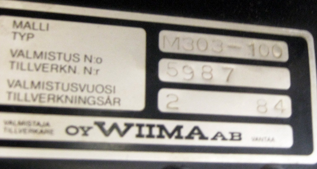 Карелия, Wiima M303 № К 425 ХТ 10