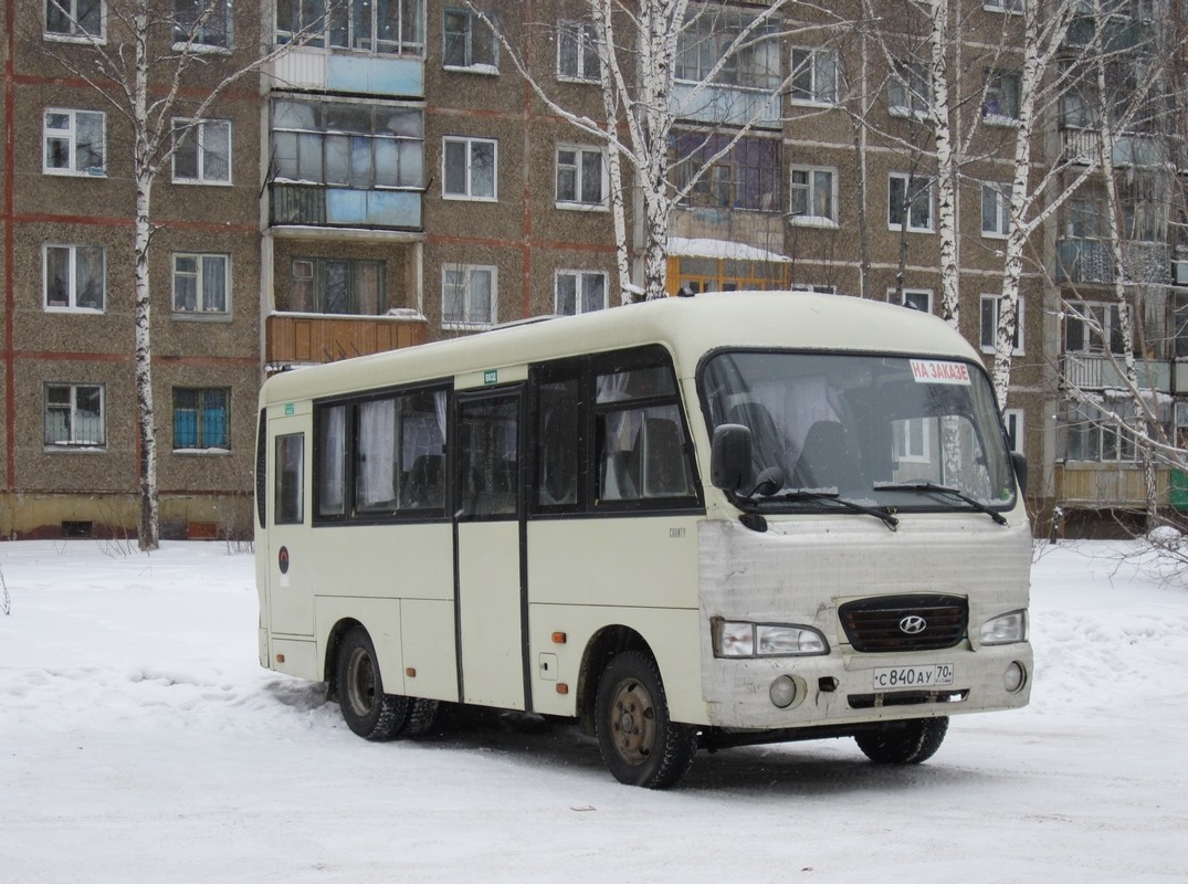 Томская область, Hyundai County SWB C08 (РЗГА) № С 840 АУ 70