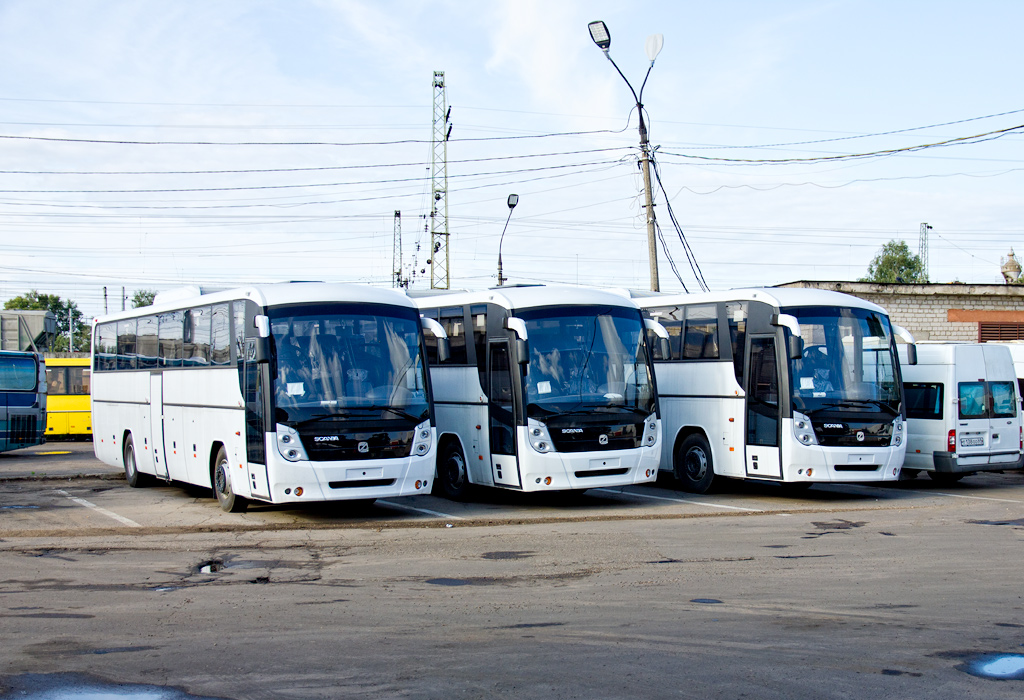 Tveras reģions — New buses without numbers; Tveras reģions — Tver' bus station