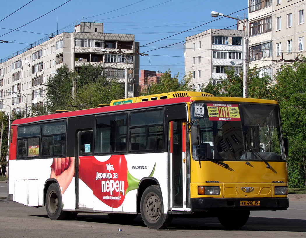 Башкортостан, Daewoo BS106 Royal City (Busan) № ВЕ 490 02