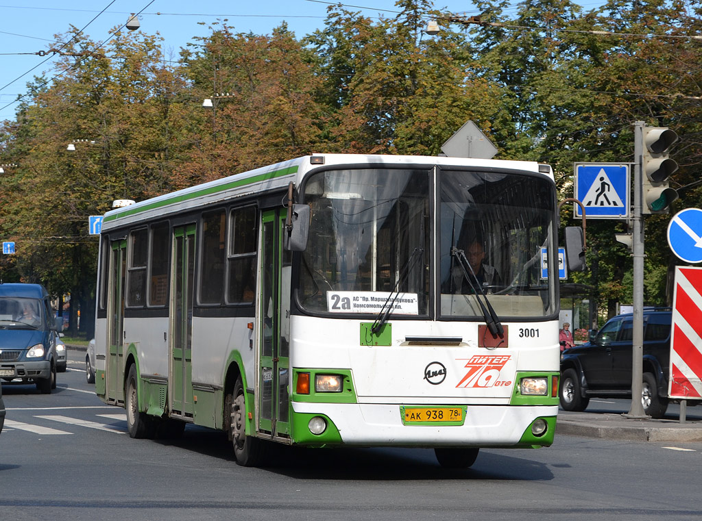 Санкт-Петербург, ЛиАЗ-5256.25 № 3001