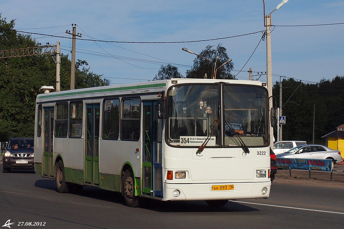 Санкт-Петербург, ЛиАЗ-5256.25 № 3222