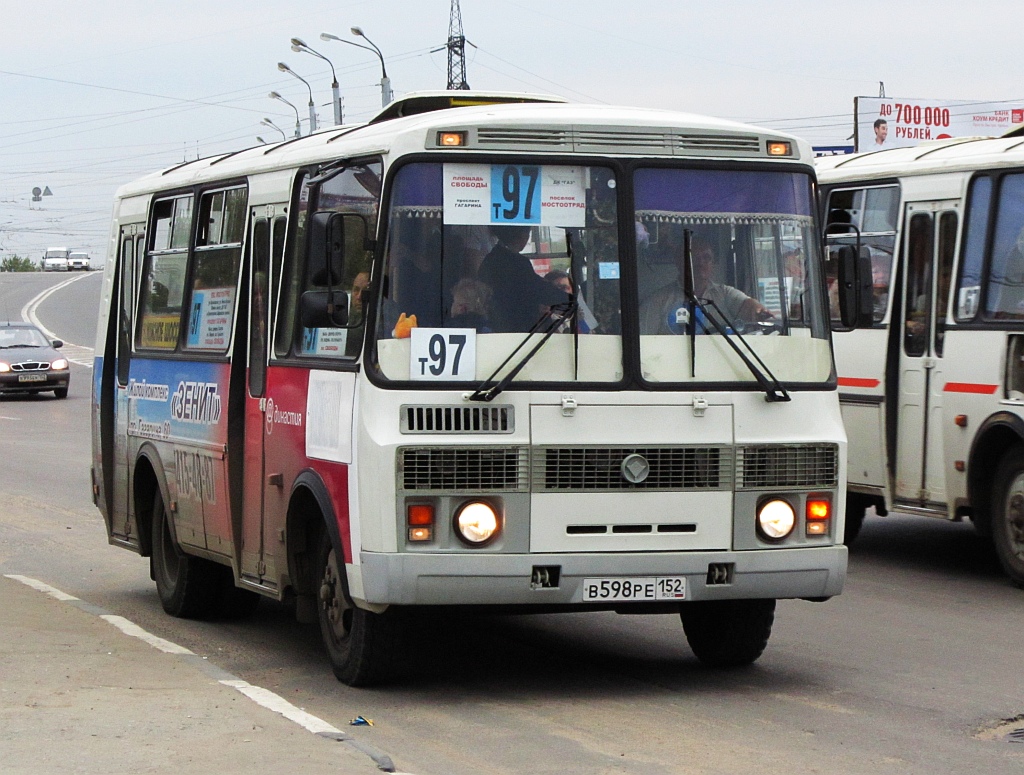 Нижегородская область, ПАЗ-32054 № В 598 РЕ 152