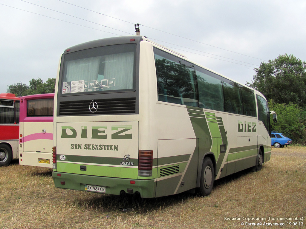 Харьковская область, Irizar Century 12.35 № AX 7654 CK