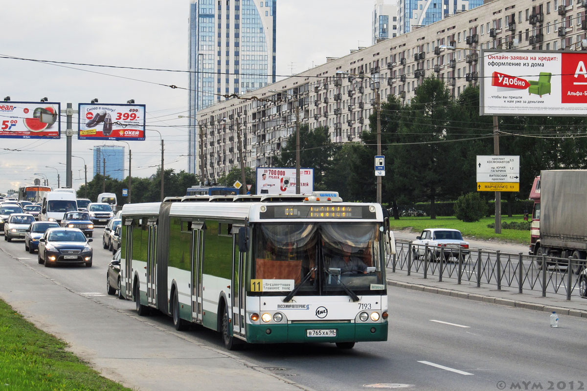 Sankt Petersburg, LiAZ-6213.20 Nr 7193