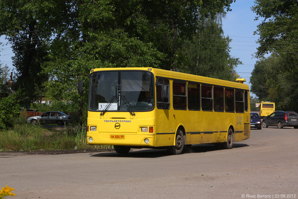 Тверская область, ЛиАЗ-5256.35 № АК 424 69