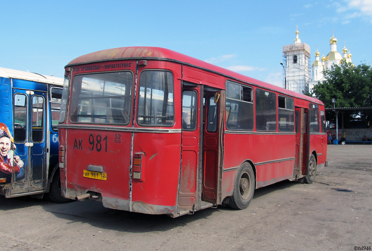 Нижегородская область, ЛиАЗ-677М № АК 981 52