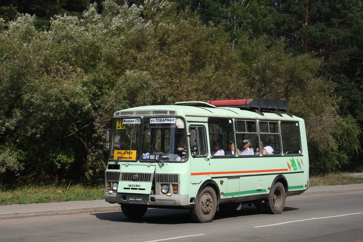 Томская область, ПАЗ-32054 № М 248 ОХ 70