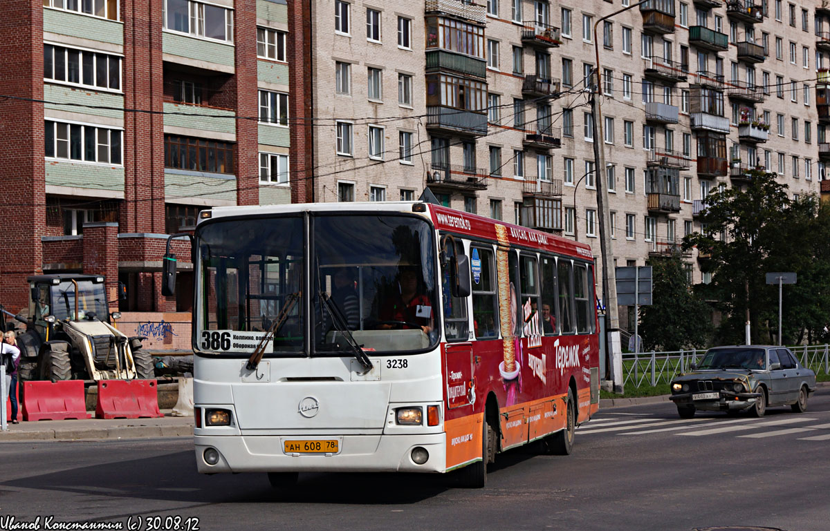 Санкт-Петербург, ЛиАЗ-5256.25 № 3238