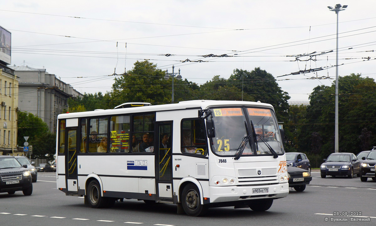 Санкт-Петербург, ПАЗ-320412-05 № 7846