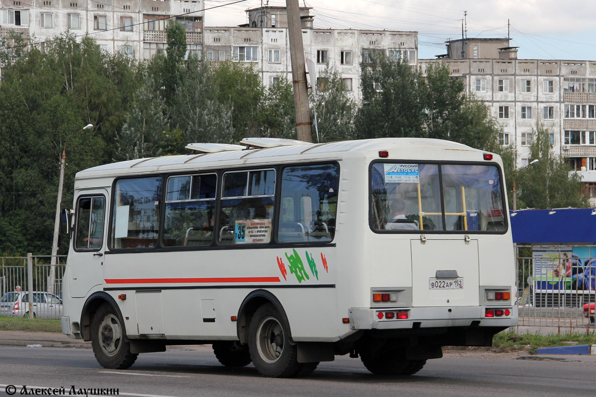 Нижегородская область, ПАЗ-32054 № В 022 АР 152