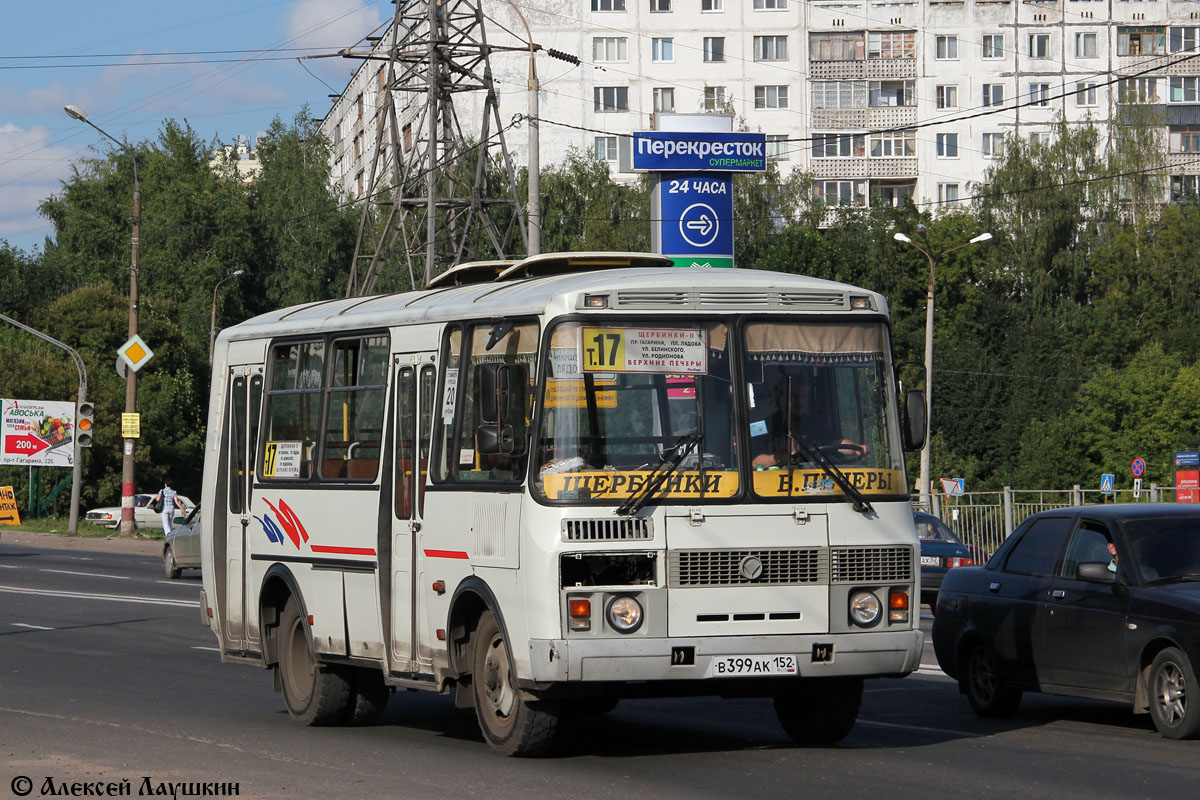 Нижегородская область, ПАЗ-32054 № В 399 АК 152