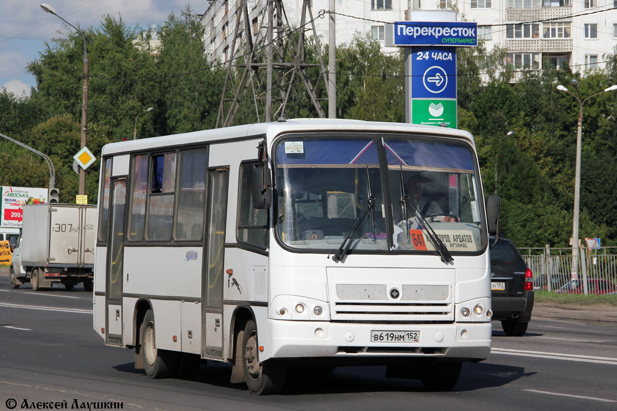 Нижегородская область, ПАЗ-320402-03 № В 619 НМ 152