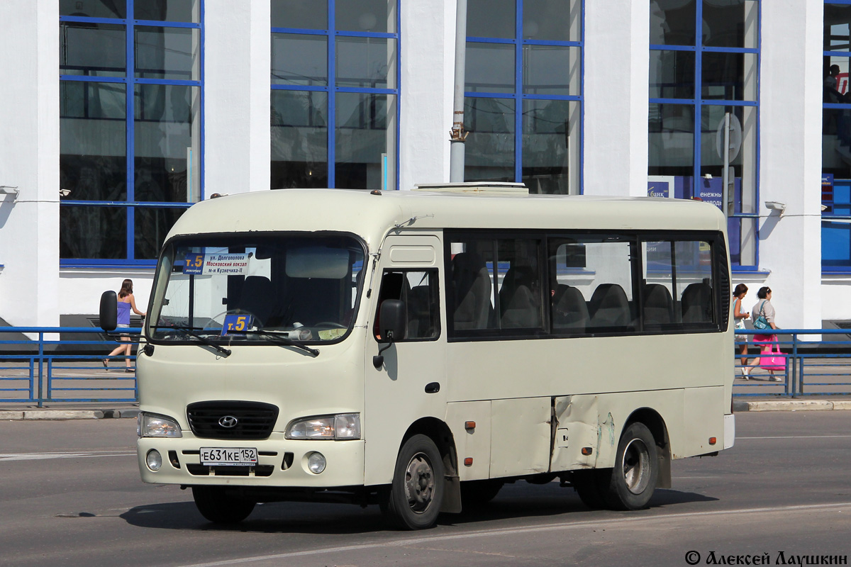 Нижегородская область, Hyundai County SWB C08 (РЗГА) № Е 631 КЕ 152