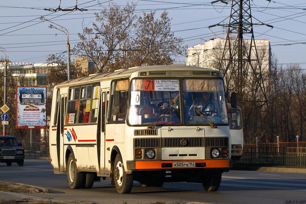 Нижегородская область, ПАЗ-4234 № А 505 РВ 152