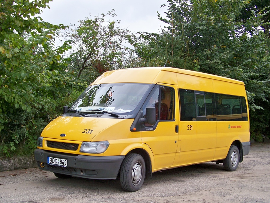 Литва, Ford Transit 85T300 № 231