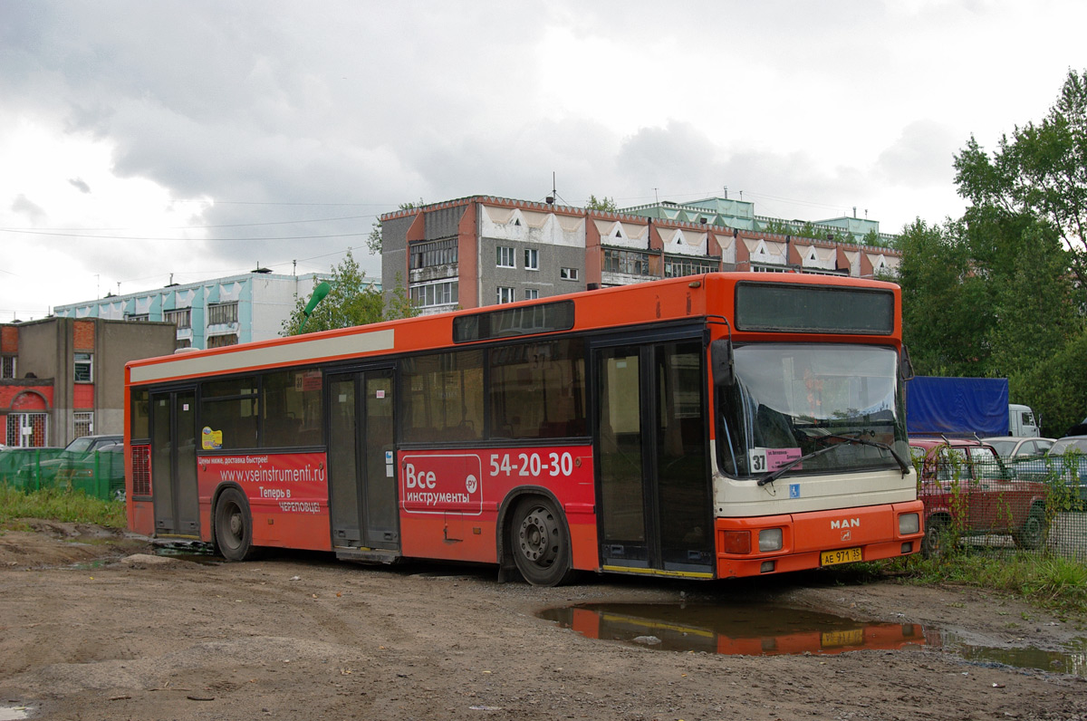 Вологодская область, MAN 895 NL202 № АЕ 971 35