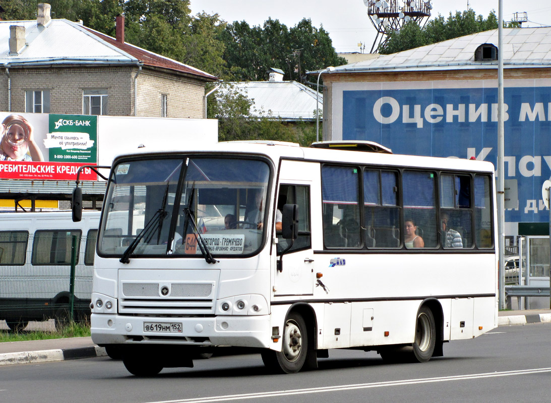 Нижегородская область, ПАЗ-320402-03 № В 619 НМ 152