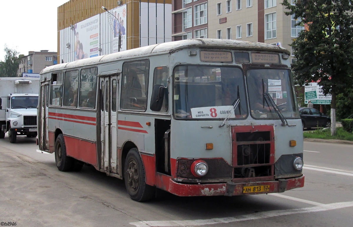 Nizhegorodskaya region, LiAZ-677M (BARZ) č. АМ 813 52