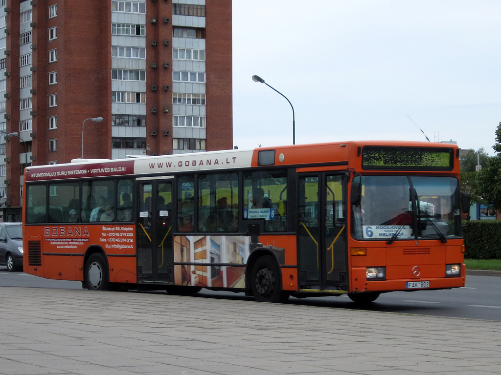 Литва, Mercedes-Benz O405N2 № FAK 803