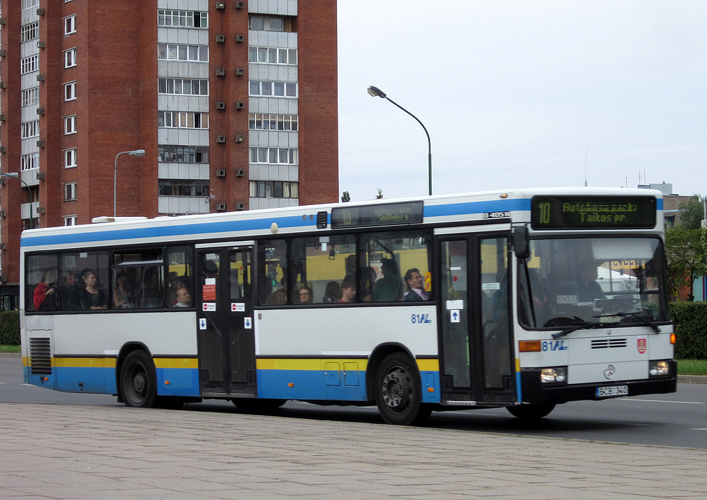 Литва, Mercedes-Benz O405N № 81