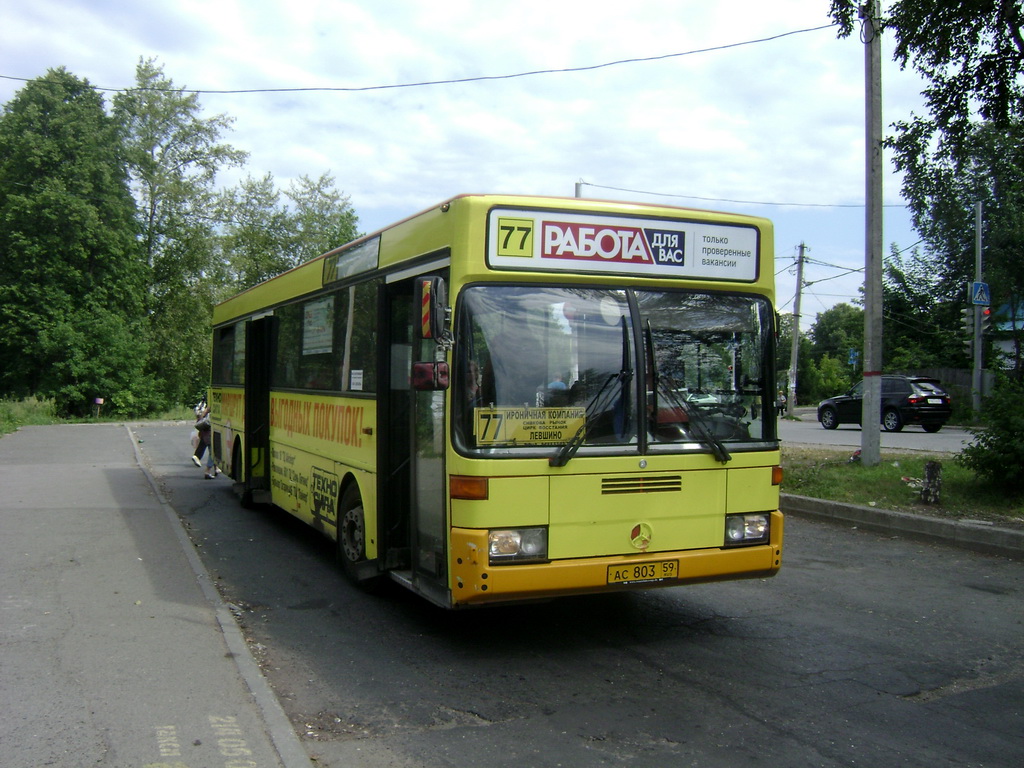 Пермский край, Mercedes-Benz O405 № АС 803 59