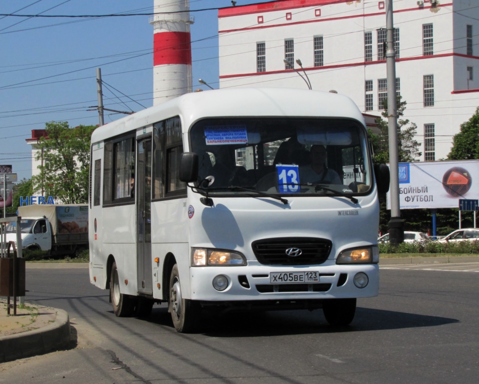 Краснодарский край, Hyundai County SWB C08 (ТагАЗ) № Х 405 ВЕ 123