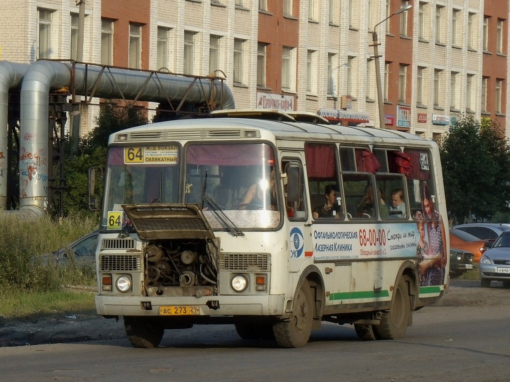 Архангельская область, ПАЗ-32054 № АС 273 29