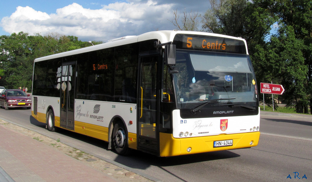 Латвия, VDL Berkhof Ambassador 180 (Amoplant) № 2580