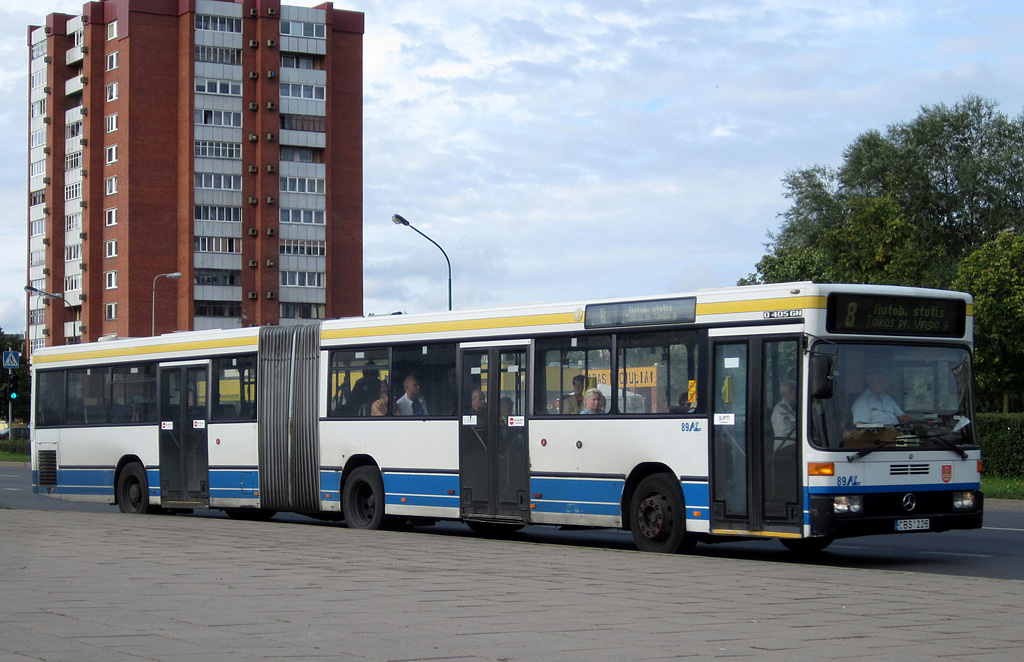 Литва, Mercedes-Benz O405GN № 89