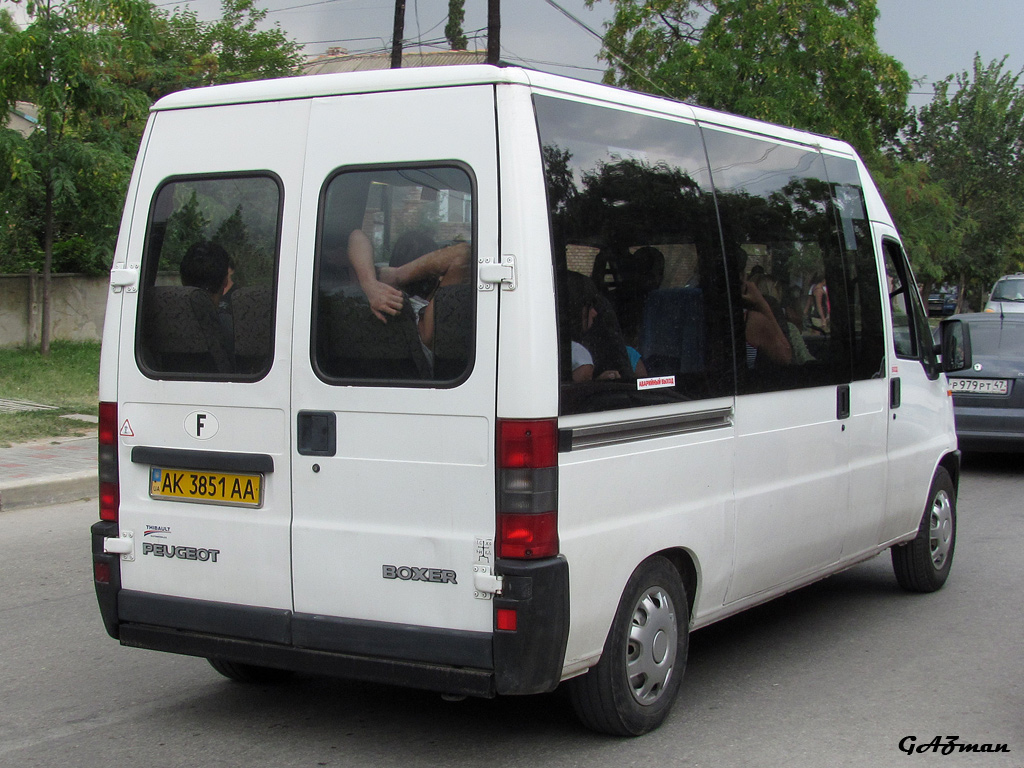 Республика Крым, Peugeot Boxer № AK 3851 AA — Фото — Автобусный транспорт