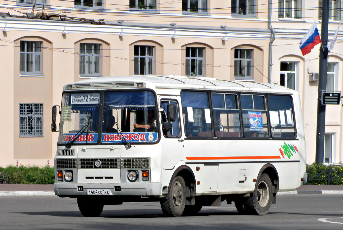 Нижегородская область, ПАЗ-32054 № А 464 ХС 152