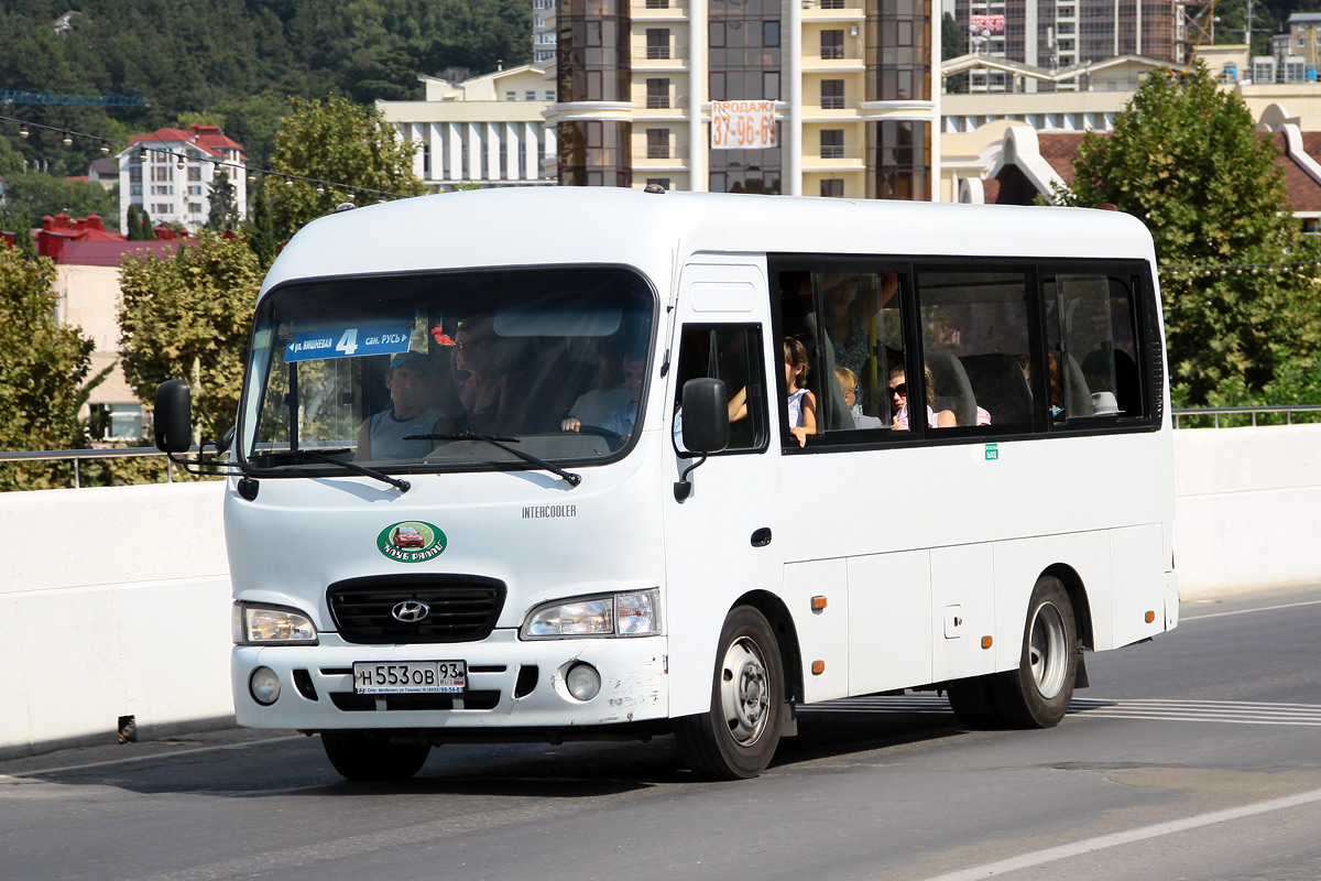 Краснодарский край, Hyundai County SWB C08 (ТагАЗ) № Н 553 ОВ 93