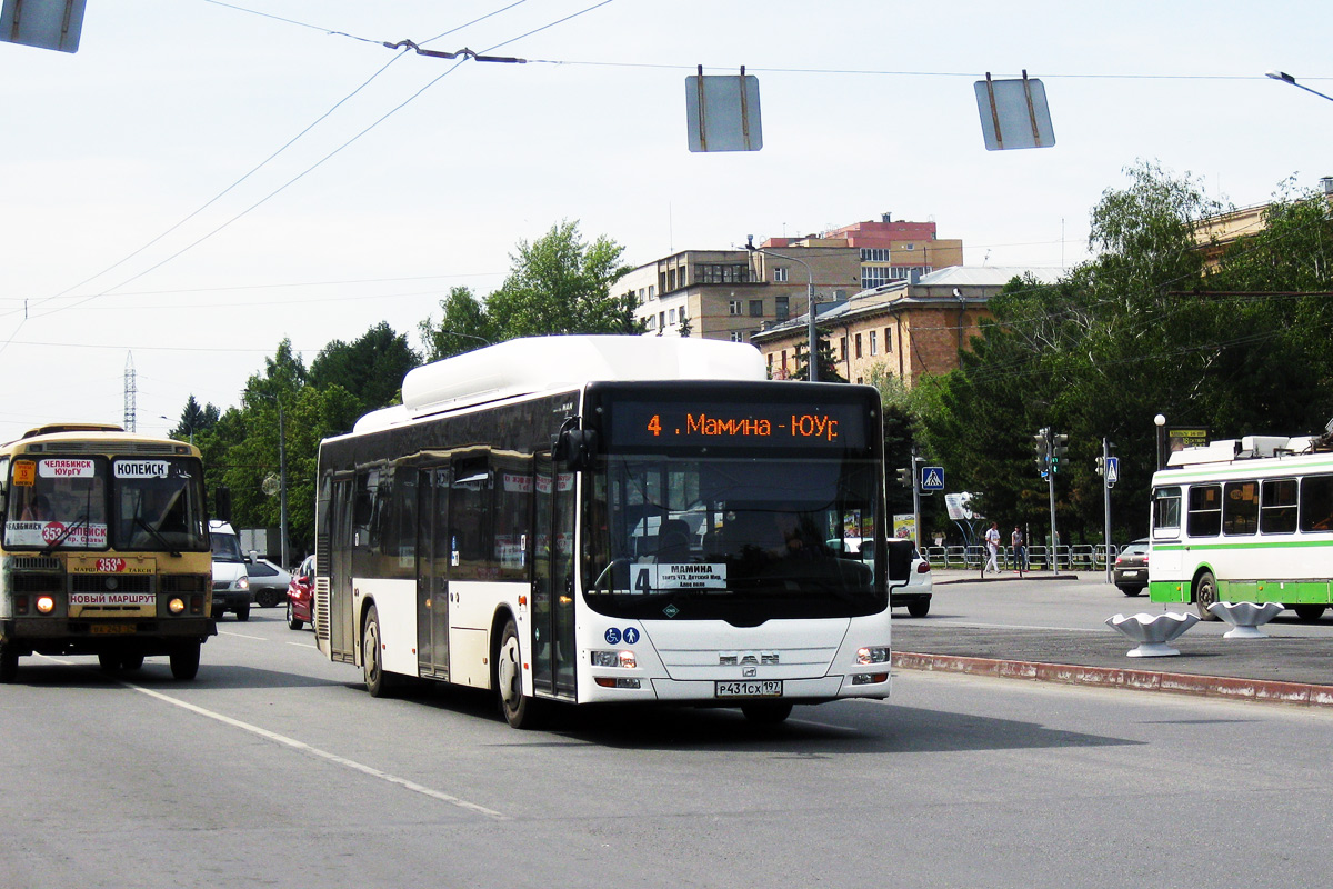 Челябинская область, MAN A21 Lion's City NL313 CNG № 0300