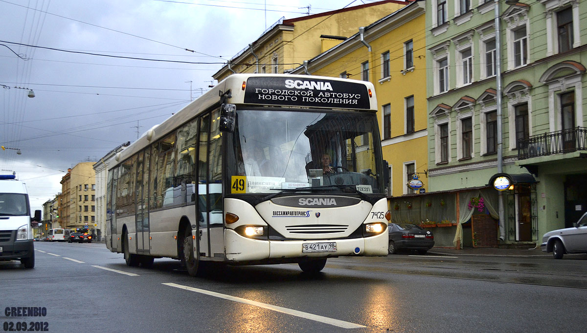 Санкт-Петербург, Scania OmniLink I (Скания-Питер) № 7425